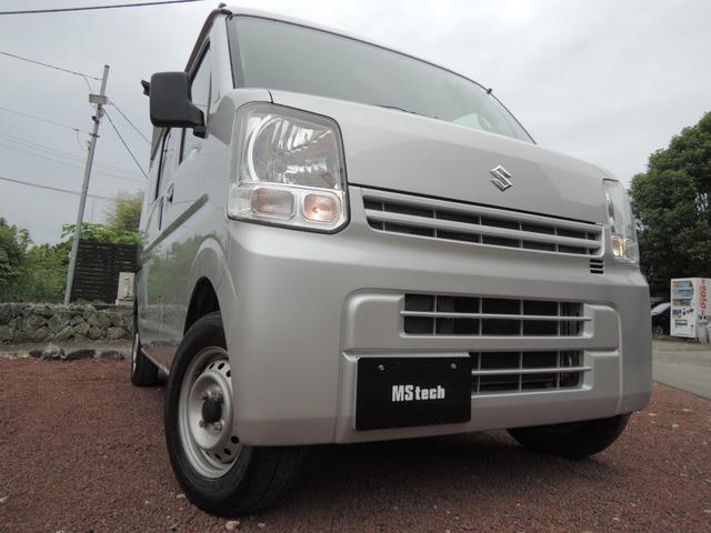 エブリイ PC 4速オートマ 両側スライド キーレスエントリー ヘッドライトレベライザー SDナビ BTオーディオ Bカメラ ETC オーバーヘッドコンソール タイミングチェーン式(2枚目)