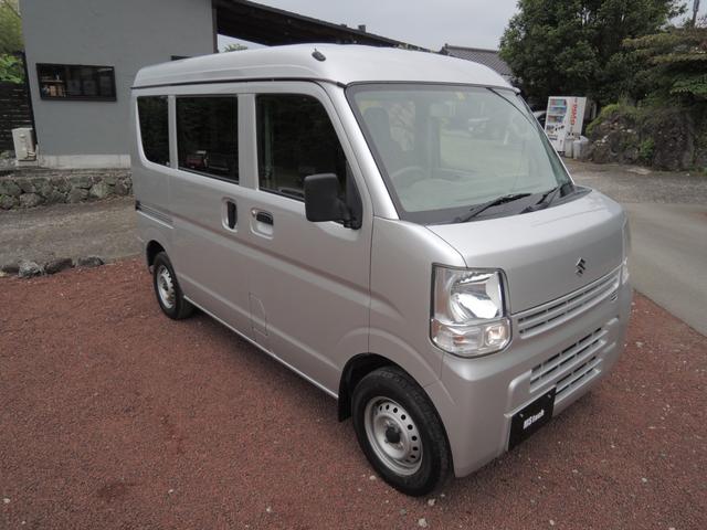 エブリイ PC 4速オートマ 両側スライド キーレスエントリー ヘッドライトレベライザー SDナビ BTオーディオ Bカメラ ETC オーバーヘッドコンソール タイミングチェーン式(3枚目)