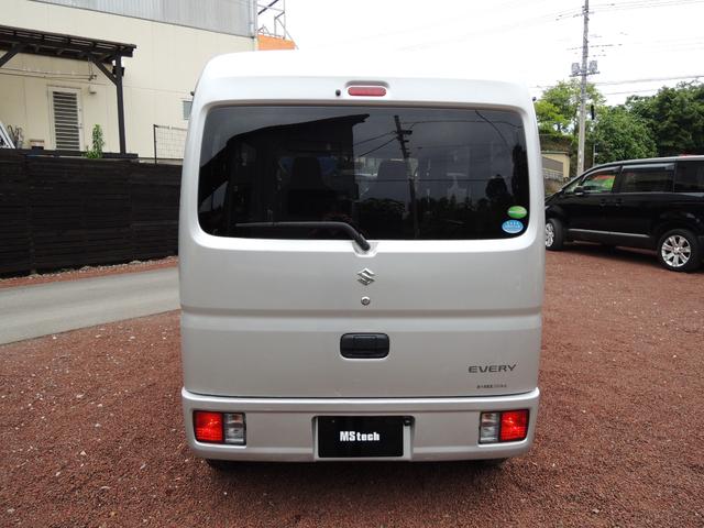 エブリイ PC 4速オートマ 両側スライド キーレスエントリー ヘッドライトレベライザー SDナビ BTオーディオ Bカメラ ETC オーバーヘッドコンソール タイミングチェーン式(8枚目)