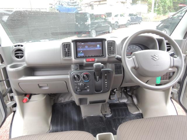 エブリイ PC 4速オートマ 両側スライド キーレスエントリー ヘッドライトレベライザー SDナビ BTオーディオ Bカメラ ETC オーバーヘッドコンソール タイミングチェーン式(12枚目)