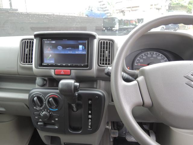 エブリイ PC 4速オートマ 両側スライド キーレスエントリー ヘッドライトレベライザー SDナビ BTオーディオ Bカメラ ETC オーバーヘッドコンソール タイミングチェーン式(16枚目)