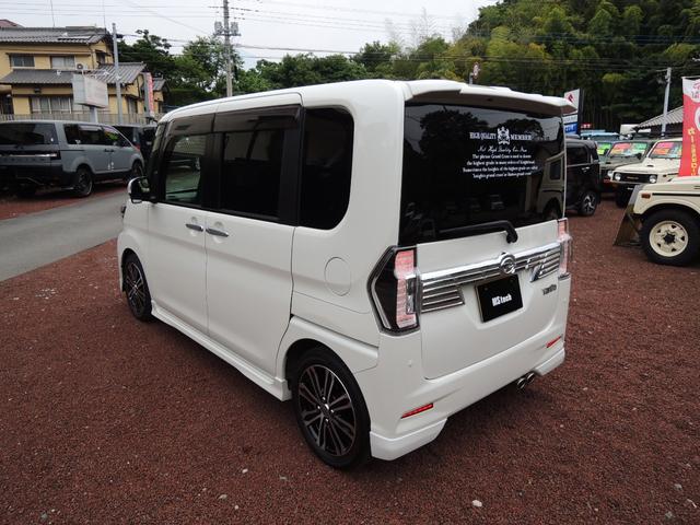 タント カスタムＲＳ　トップエディションＳＡＩＩＩ　両側電動　ＲＳ－Ｒサス　ＬＥＤ検対リフレクター　社外検対デュアルマフラー　純正８インチＳＤナビフルセグＢＴオーディオ　ＨＤＭＩ　ＵＳＢ　Ｂカメラ　ドラレコ　ＥＴＣ　シートヒーター　Ｒフィルム施工（7枚目）