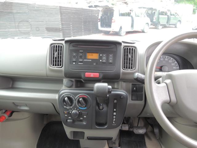 ＮＶ１００クリッパーバン ＧＸ　４速オートマ・ＥＴＣ・衝突軽減ブレーキ・全席パワーウインド・電動格納ミラー・キーレス・オーバーヘッドコンソール・純正ＣＤ・両側スライドドア・リアシート分割格納式・ハイルーフ・走行６．４万ｋｍ（22枚目）