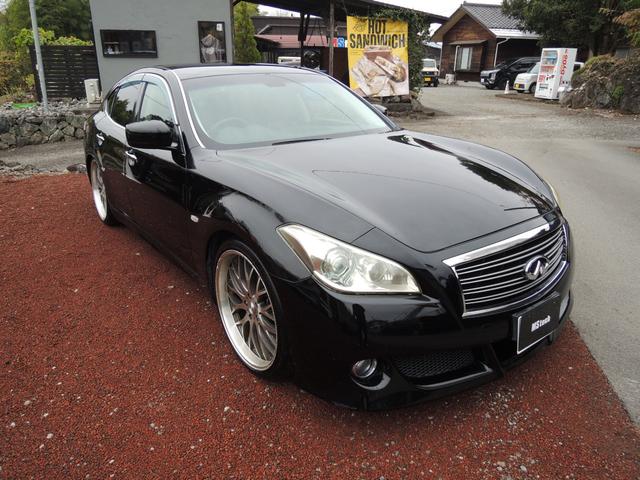 フーガ 250GT Aパッケージ TEINフレックスZ車高調・ロクサーニ21AW・純正エアロバンパー・純正メーカーOPナビ&地デジフルセグTV・バックカメラ・ビルトインETC・Bluetoohオーディオ・DVD・CD・シートカバー(2枚目)