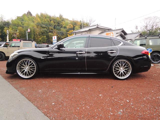 フーガ 250GT Aパッケージ TEINフレックスZ車高調・ロクサーニ21AW・純正エアロバンパー・純正メーカーOPナビ&地デジフルセグTV・バックカメラ・ビルトインETC・Bluetoohオーディオ・DVD・CD・シートカバー(5枚目)