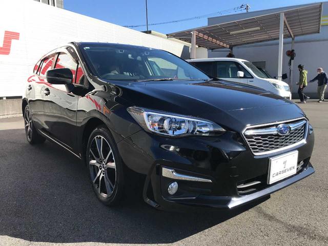 インプレッサスポーツ 2.0i-Lアイサイト スマートキー ブレーキサポート 車線逸脱警報 横滑防止 レーダークルーズ アイドリングストップ フロントフォグランプ 社外ナビKMX-H703(CD/DVD/SD/BTオーディオ/USB)(3枚目)