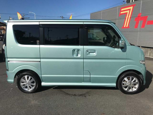 エブリイワゴン ＰＺターボスペシャル　スマートキー　ブレーキサポート　車線逸脱警報　横滑防止　シートヒーター　オートステップ　オートライト　オートミラー　社外ナビＭＤＶ－Ｄ４０５ＢＴ（ＣＤ／ＤＶＤ／ＳＤ／ＢＴオーディオ）　バックカメラ（4枚目）