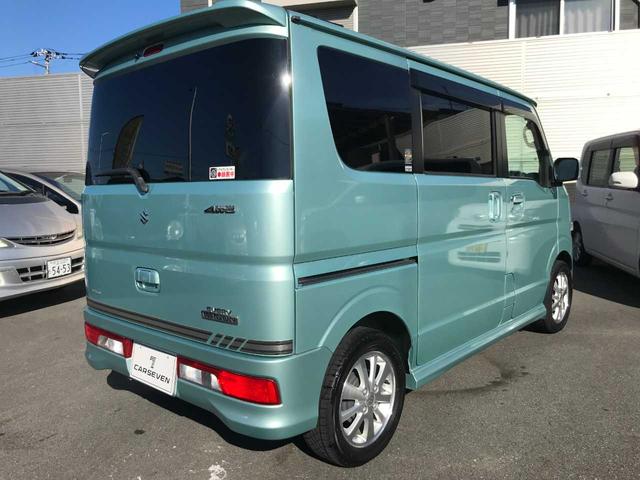 エブリイワゴン ＰＺターボスペシャル　スマートキー　ブレーキサポート　車線逸脱警報　横滑防止　シートヒーター　オートステップ　オートライト　オートミラー　社外ナビＭＤＶ－Ｄ４０５ＢＴ（ＣＤ／ＤＶＤ／ＳＤ／ＢＴオーディオ）　バックカメラ（5枚目）