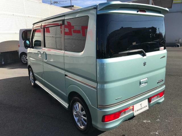 エブリイワゴン ＰＺターボスペシャル　スマートキー　ブレーキサポート　車線逸脱警報　横滑防止　シートヒーター　オートステップ　オートライト　オートミラー　社外ナビＭＤＶ－Ｄ４０５ＢＴ（ＣＤ／ＤＶＤ／ＳＤ／ＢＴオーディオ）　バックカメラ（7枚目）