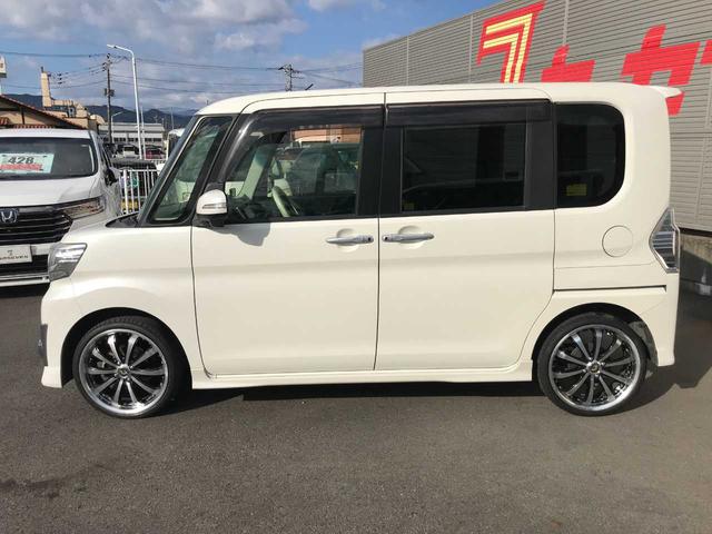 タント カスタムＲＳ　スマートキー　ブレーキサポート　車線逸脱警報　横滑防止　アイドリングストップ　フロントフォグランプ　オートライト　オートミラー　社外ナビＡＶＮ－Ｒ１０Ｗ（ＣＤ／ＤＶＤ／ＳＤ／ＢＴオーディオ／ＭＪ（8枚目）