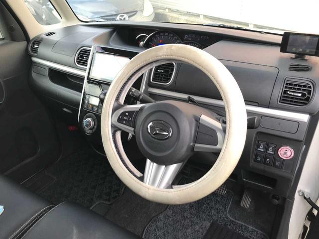 タント カスタムＲＳ　スマートキー　ブレーキサポート　車線逸脱警報　横滑防止　アイドリングストップ　フロントフォグランプ　オートライト　オートミラー　社外ナビＡＶＮ－Ｒ１０Ｗ（ＣＤ／ＤＶＤ／ＳＤ／ＢＴオーディオ／ＭＪ（13枚目）