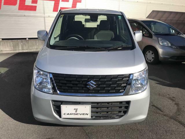 ワゴンR FX キーレス 電動格納ミラー ブレーキサポート シートヒーターR アイドリングストップ 横滑防止 純正オーディオ(CD/ラジオ)(2枚目)