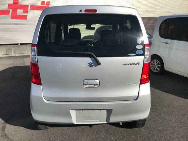 ワゴンR FX キーレス 電動格納ミラー ブレーキサポート シートヒーターR アイドリングストップ 横滑防止 純正オーディオ(CD/ラジオ)(6枚目)