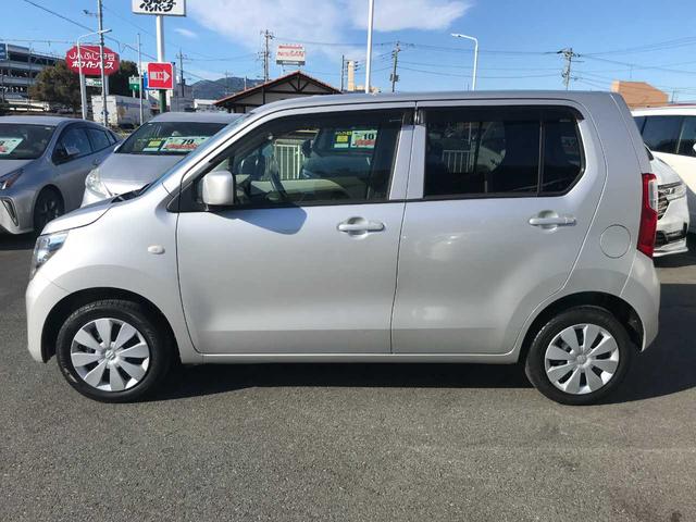 ワゴンR FX キーレス 電動格納ミラー ブレーキサポート シートヒーターR アイドリングストップ 横滑防止 純正オーディオ(CD/ラジオ)(8枚目)