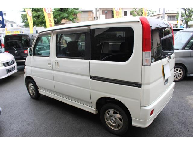 バモス ターボ 禁煙仕様 ターボ パールホワイト 純正アルミ キーレス(3枚目)