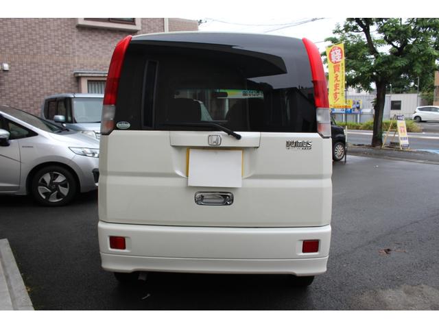 バモス ターボ 禁煙仕様 ターボ パールホワイト 純正アルミ キーレス(5枚目)