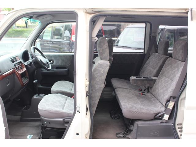 バモス ターボ 禁煙仕様 ターボ パールホワイト 純正アルミ キーレス(6枚目)