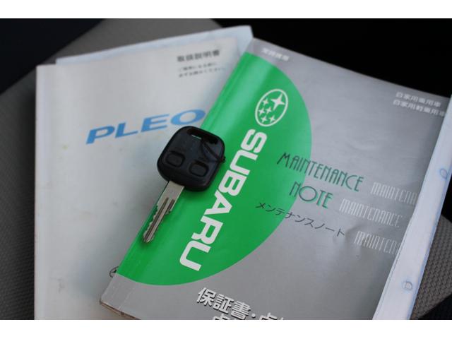 プレオ FタイプS 禁煙仕様 5MT キーレス 純正アルミ 電動角度調整サイドミラー(18枚目)