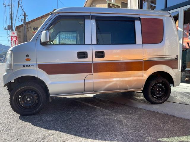 ジョインターボ バンライフ/ハイルーフ リフトアップ ・ ターボ車 ・ V-BUS仕様・新品外装ウッドパネルフルセット付(15枚目)