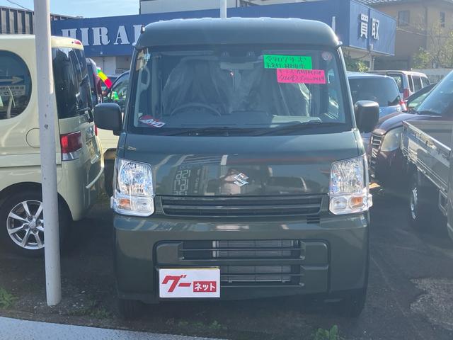エブリイ ＰＡリミテッド　パートタイム４ＷＤ　ＣＶＴ　届出済未使用車　セーフティーサポート　キーレスエントリー（2枚目）