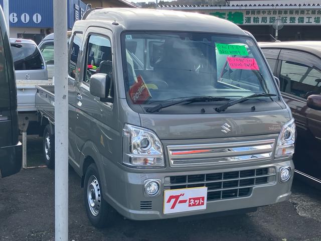 スーパーキャリイ Ｘ　４ＷＤ　オートマ　届出済未使用車　セーフティーサポート　メーカー保証継承　ＬＥＤヘッドライト　電動格納ミラー　キーレスエントリー（3枚目）