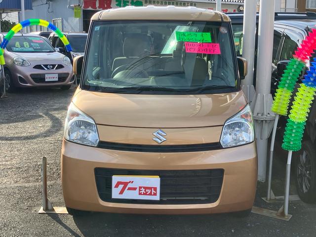 スペーシア Ｘ　片側電動スライドドア　ＥＴＣ　ＨＩＤヘッドライト　電動格納ミラー　オートエアコン　キーレスプッシュスタート　スペアキー　社外アルミホイール（2枚目）