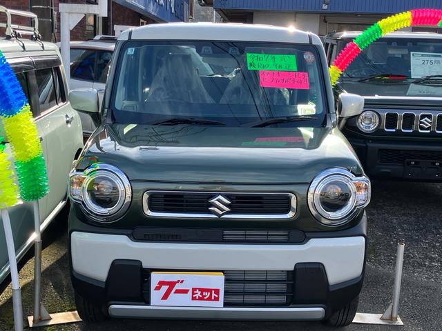 ハスラー ハイブリッドＧ　届出済未使用車　セーフティーサポート　シートヒーター　ＬＥＤヘッドライト　新車保証継承（2枚目）