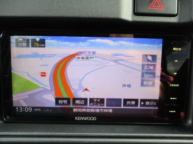 ハイゼットカーゴ ＤＸ　ＳＡＩＩＩ　ワンオーナー禁煙車　スマアシＩＩＩ　ケンウッドナビ　フルセグＴＶ　ＣＤ／ＤＶＤ　ブルートゥース　ＥＴＣ　ドラレコ　ツィーター　ＬＥＤライト　ＬＥＤポジションＬＥＤバックランプ　ドアバイザー（9枚目）