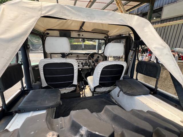ジープ キャンバストップ　２．７ディーゼルターボ　４ＷＤ　ＭＴ（17枚目）