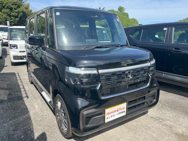 Ｎ－ＢＯＸカスタム ターボ　ＬＥＤヘッドライト　オートハイビーム　シートヒーター　衝突軽減ブレーキ　両側電動スライドドア（4枚目）