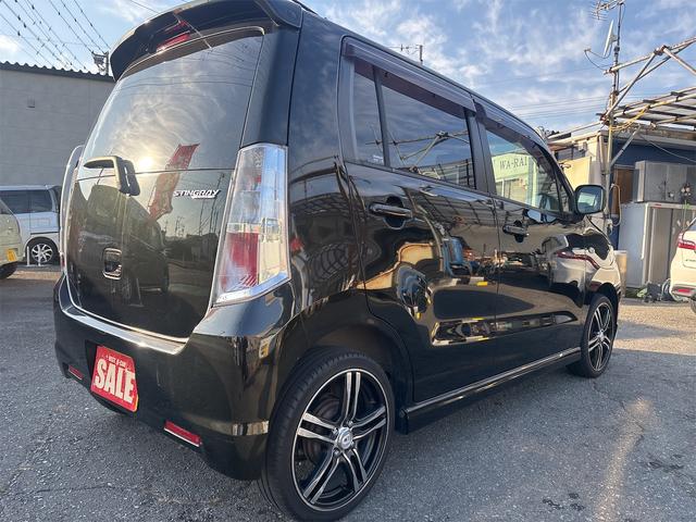 ワゴンRスティングレー X HID スマートキー 電動格納ミラー ベンチシート CVT 盗難防止システム ABS CD アルミホイール 衝突安全ボディ エアコン パワーステアリング パワーウィンドウ(4枚目)