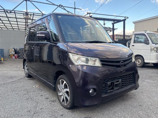 ルークス ハイウェイスターターボ　ＥＴＣ　両側電動スライドドア　ＴＶ　ＨＩＤ　スマートキー　ベンチシート　ＣＶＴ　盗難防止システム　ＡＢＳ　ＣＤ　ＤＶＤ再生　Ｂｌｕｅｔｏｏｔｈ　アルミホイール　衝突安全ボディ　エアコン（3枚目）