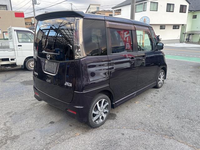 ルークス ハイウェイスターターボ　ＥＴＣ　両側電動スライドドア　ＴＶ　ＨＩＤ　スマートキー　ベンチシート　ＣＶＴ　盗難防止システム　ＡＢＳ　ＣＤ　ＤＶＤ再生　Ｂｌｕｅｔｏｏｔｈ　アルミホイール　衝突安全ボディ　エアコン（5枚目）