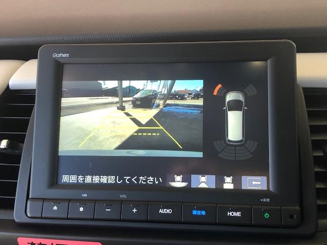 ホーム　当社元レンタカーギャザズナビＢカメラＥＴＣフルセグＤＶＤＢｌｕｅｔｏｏｔｈ接続追突軽減ブレーキ電子パーキングオートブレーキホールドＬＥＤライトオートライト機能スマートキー２個禁煙車(3枚目)