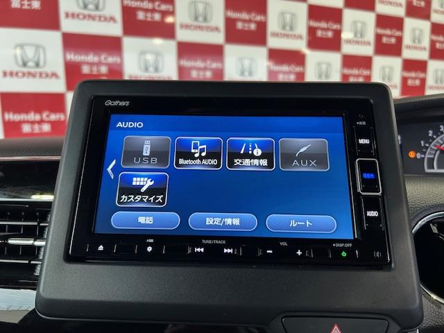 Ｎ－ＢＯＸカスタム Ｌ　ナビＢカメラＥＴＣ電子パーキングブレーキホールドフルセグＤＶＤ再生Ｂｌｕｅｔｏｏｔｈ接続ＵＳＢ接続追突軽減ブレーキアダクティブクルーズコントロールＬＥＤヘッドライトフォグランプシートヒーター禁煙車（6枚目）