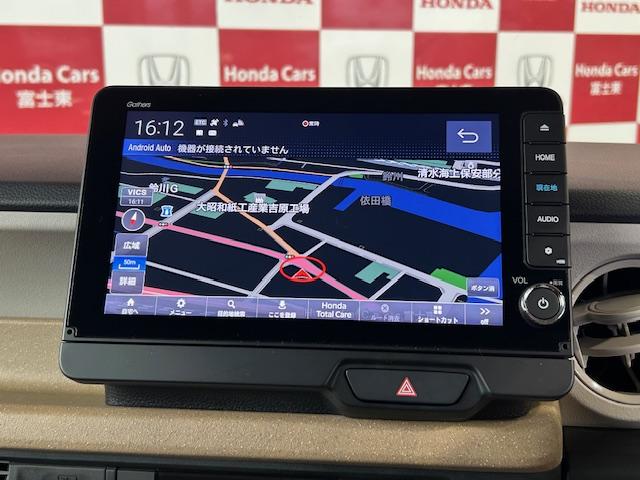 Ｎ－ＢＯＸ ベースグレード　ワンオーナー禁煙車ナビＢカメラＥＴＣ３カメラドラレコフルセグＤＶＤ再生Ｂｌｕｅｔｏｏｔｈ接続ＵＳＢ接続ＬＥＤヘッドライト追突軽減ブレーキオートブレーキホールドスマートキー２個両側電動スライドドア（2枚目）
