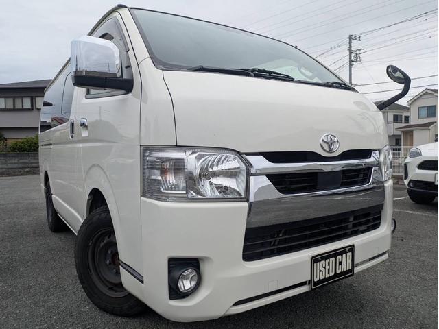 ハイエースバン ロングスーパーＧＬ　ＴＳＳ　ＡＨＢ　ＬＴＡ　両側スライドドア　イージークローザー　メーカーナビＴＶ　Ｂカメラ　ナビ連動ビルドインＥＴＣ（2枚目）