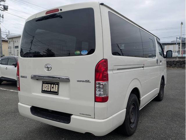 ハイエースバン ロングスーパーＧＬ　ＴＳＳ　ＡＨＢ　ＬＴＡ　両側スライドドア　イージークローザー　メーカーナビＴＶ　Ｂカメラ　ナビ連動ビルドインＥＴＣ（6枚目）