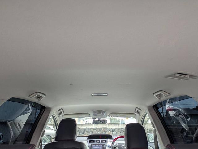 プリウスアルファ G LEDヘッドライト フォグランプ 純正ナビTV Bカメラ ビルドインETC(14枚目)