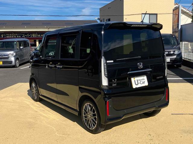 N-BOXカスタム ターボ ナビ TV バックカメラ 両側電動スライドドア クリアランスソナー オートライト スマートキー アイドリングストップ 電動格納ミラー シートヒーター ベンチシート CVT ESC USB(8枚目)