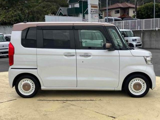 Ｎ－ＢＯＸ Ｇ・Ｌホンダセンシング　カッパーブラウンスタイル　ＥＴＣ　ナビ　バックカメラ　両側電動スライドドア　クリアランスソナー　オートクルーズコントロール　レーンアシスト　衝突被害軽減システム　オートライト　スマートキー　アイドリングストップ　電動格納ミラー（6枚目）