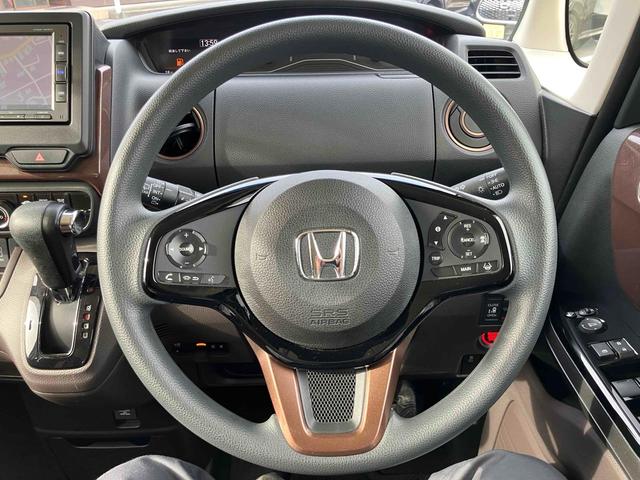 Ｎ－ＢＯＸ Ｇ・Ｌホンダセンシング　カッパーブラウンスタイル　ＥＴＣ　ナビ　バックカメラ　両側電動スライドドア　クリアランスソナー　オートクルーズコントロール　レーンアシスト　衝突被害軽減システム　オートライト　スマートキー　アイドリングストップ　電動格納ミラー（25枚目）