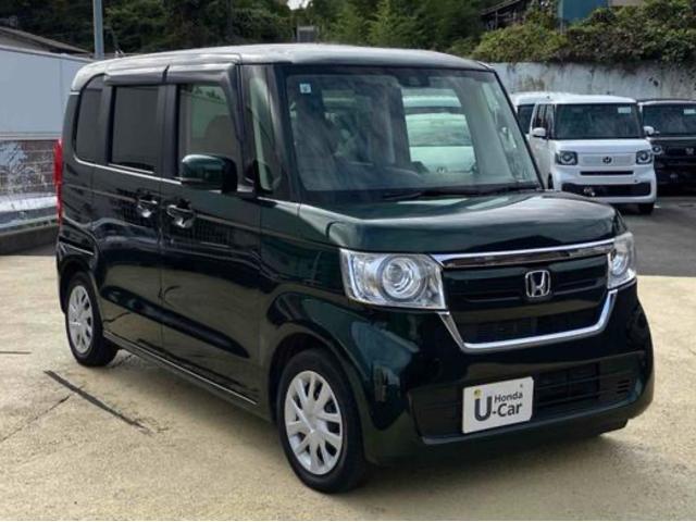 Ｎ－ＢＯＸ Ｇホンダセンシング　ＥＴＣ　両側スライドドア　衝突被害軽減システム　レーンアシスト　オートライト　スマートキー　アイドリングストップ　電動格納ミラー　ベンチシート　ＣＶＴ　オーディオレス（4枚目）