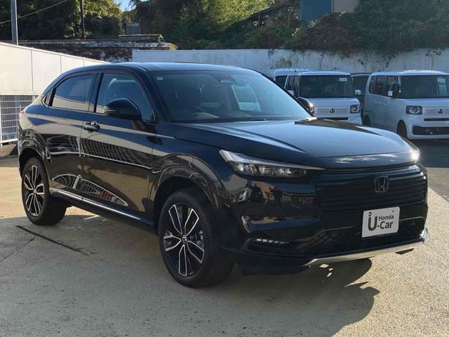 ヴェゼル ｅ：ＨＥＶ　Ｚ　ドライブレコーダー　ＥＴＣ２．０　バックカメラ　パワーテールゲート　オートクルーズコントロール　レーンアシスト　衝突被害軽減システム　ナビ　ＴＶ　シートヒーター　ＬＥＤヘッドランプ　アルミホイール（4枚目）