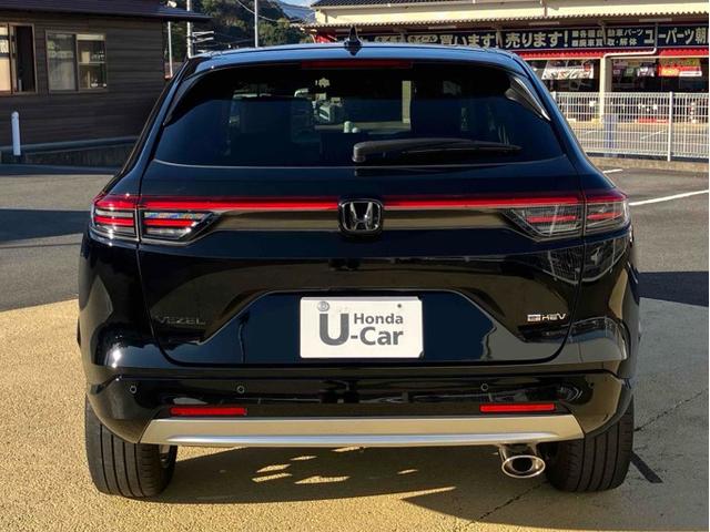 ヴェゼル ｅ：ＨＥＶ　Ｚ　ドライブレコーダー　ＥＴＣ２．０　バックカメラ　パワーテールゲート　オートクルーズコントロール　レーンアシスト　衝突被害軽減システム　ナビ　ＴＶ　シートヒーター　ＬＥＤヘッドランプ　アルミホイール（8枚目）