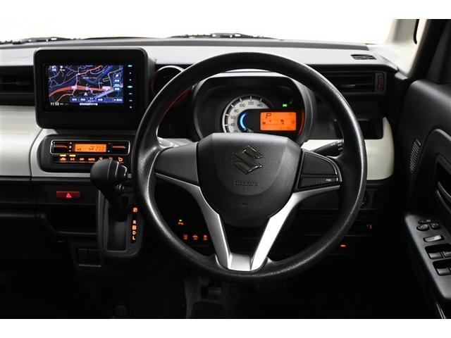 スペーシア ハイブリッドG ハイブリッド 衝突被害軽減システム メモリーナビ ETC フルセグ ミュージックプレイヤー接続可 DVD再生 CD スマートキー キーレス CVT オートマ(5枚目)