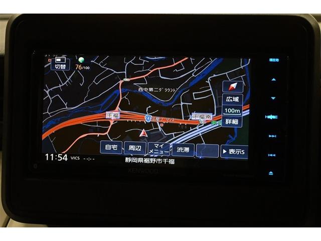 スペーシア ハイブリッドG ハイブリッド 衝突被害軽減システム メモリーナビ ETC フルセグ ミュージックプレイヤー接続可 DVD再生 CD スマートキー キーレス CVT オートマ(7枚目)