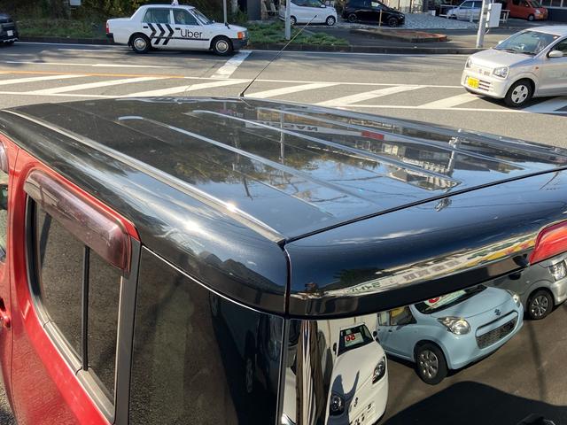 キューブ １５Ｘ　純正ナビＴＶ　コーナーセンサー　インテリジェントキー　スペアキー　フォグランプ　後塗りツートン（7枚目）