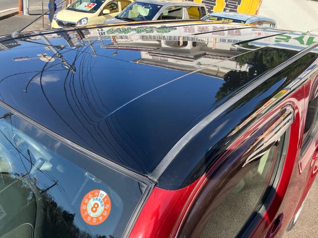 キューブ １５Ｘ　純正ナビＴＶ　コーナーセンサー　インテリジェントキー　スペアキー　フォグランプ　後塗りツートン（38枚目）