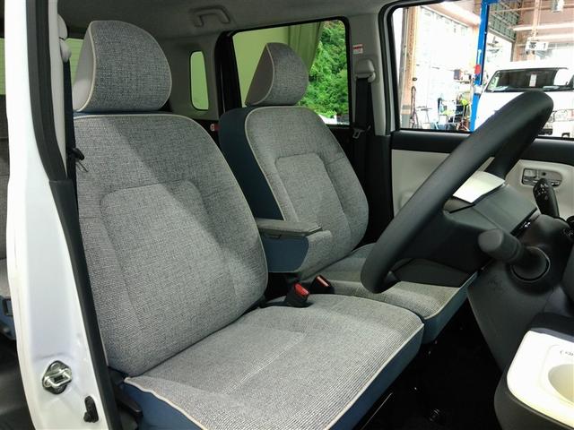 ムーヴキャンバス ストライプスＧ　安全装備　衝突被害軽減システム　横滑り防止機能　ＡＢＳ　エアバッグ　盗難防止装置　アイドリングストップ　バックカメラ　ミュージックプレイヤー接続可　スマートキー　キーレス　フル装備　両側電動スライド（11枚目）